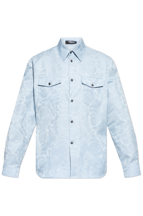 Moncler Cotton shirt with monogram | Men's Clothing | Vitkac